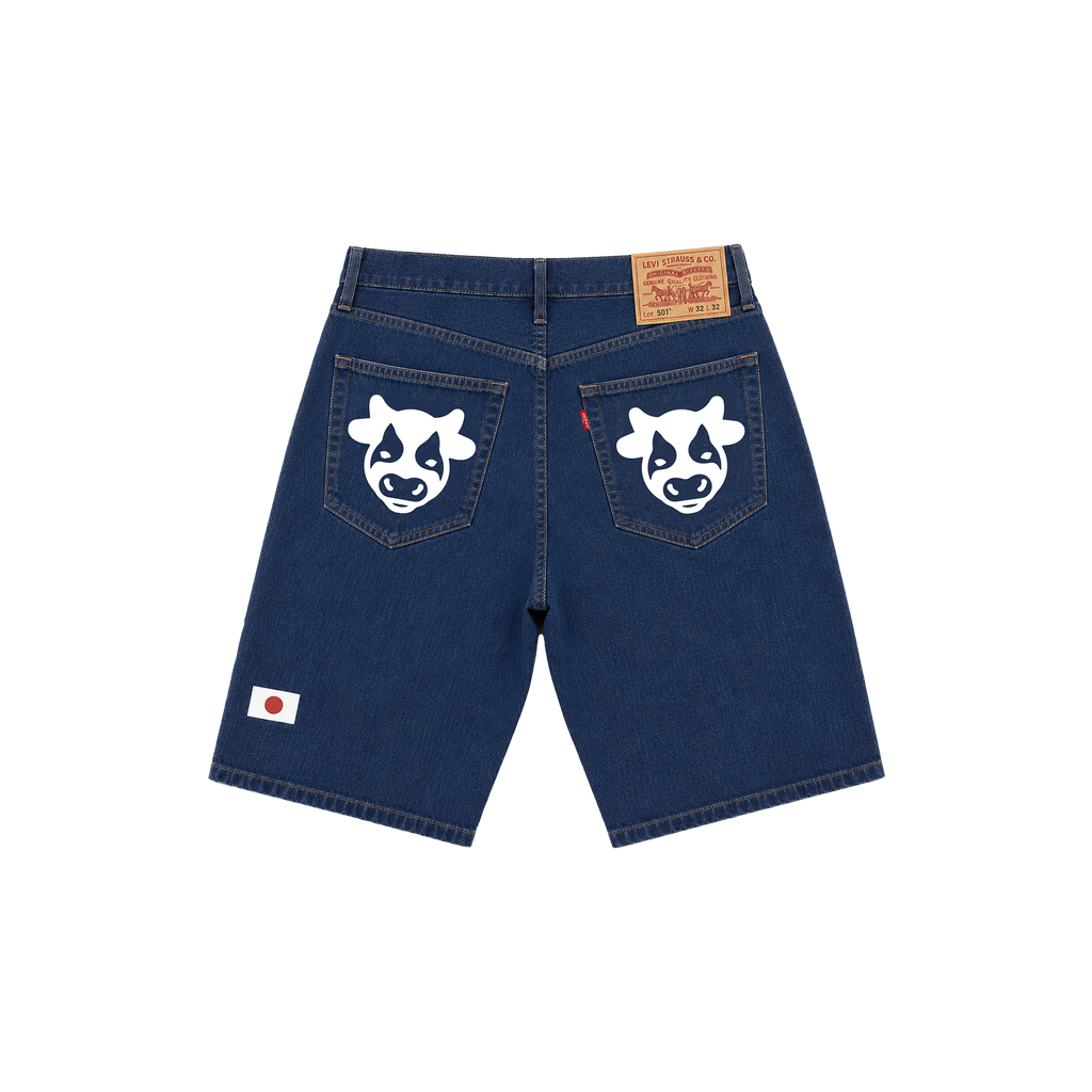 Indigo Denim Shorts