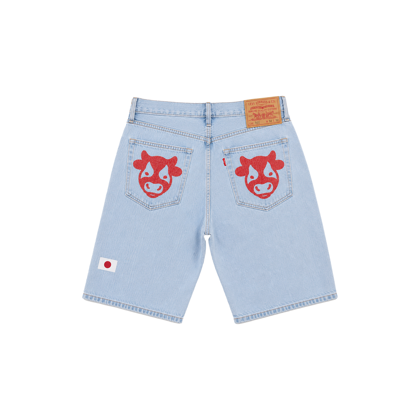 Light Blue Denim Shorts