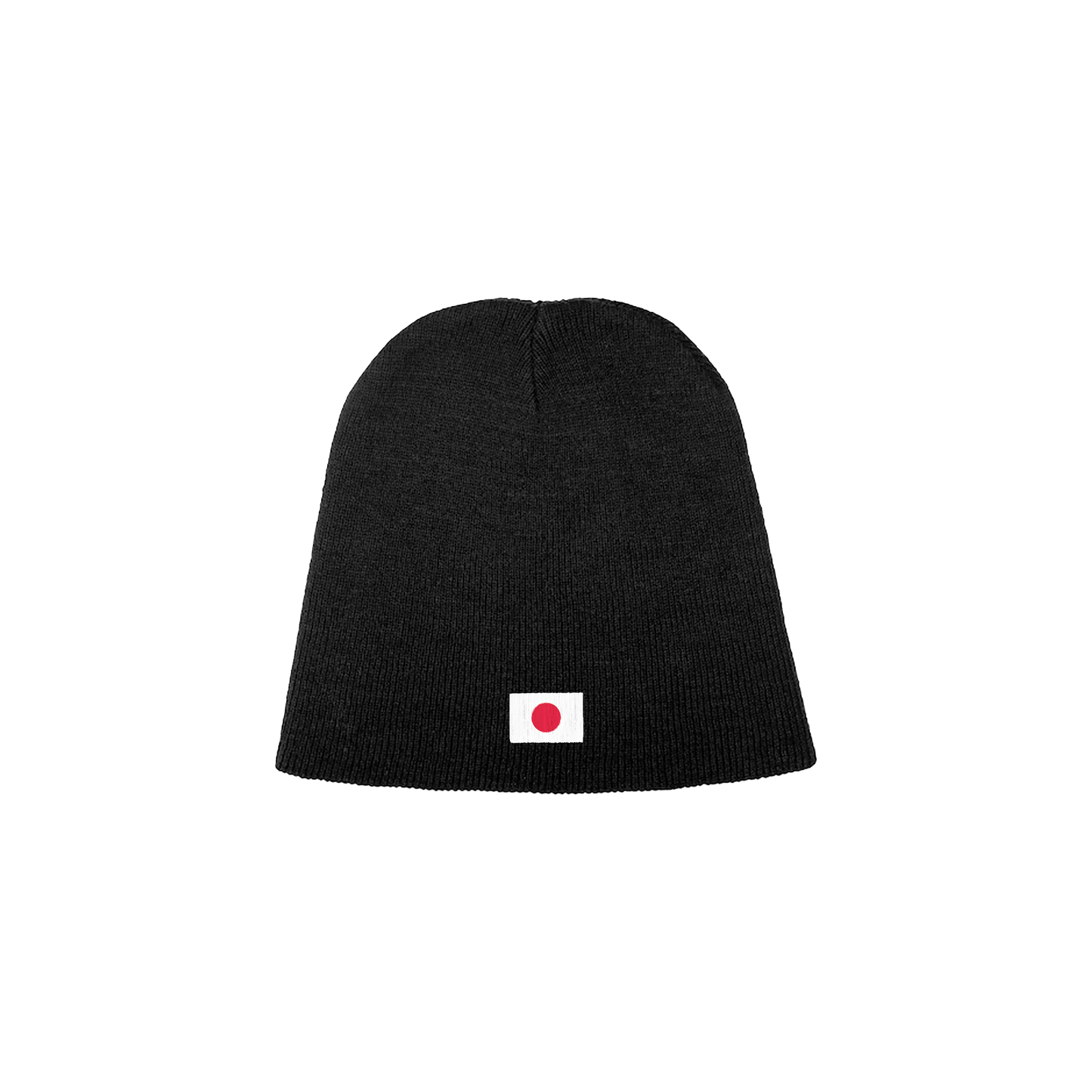 Aged* Basic Cow Beanie Black