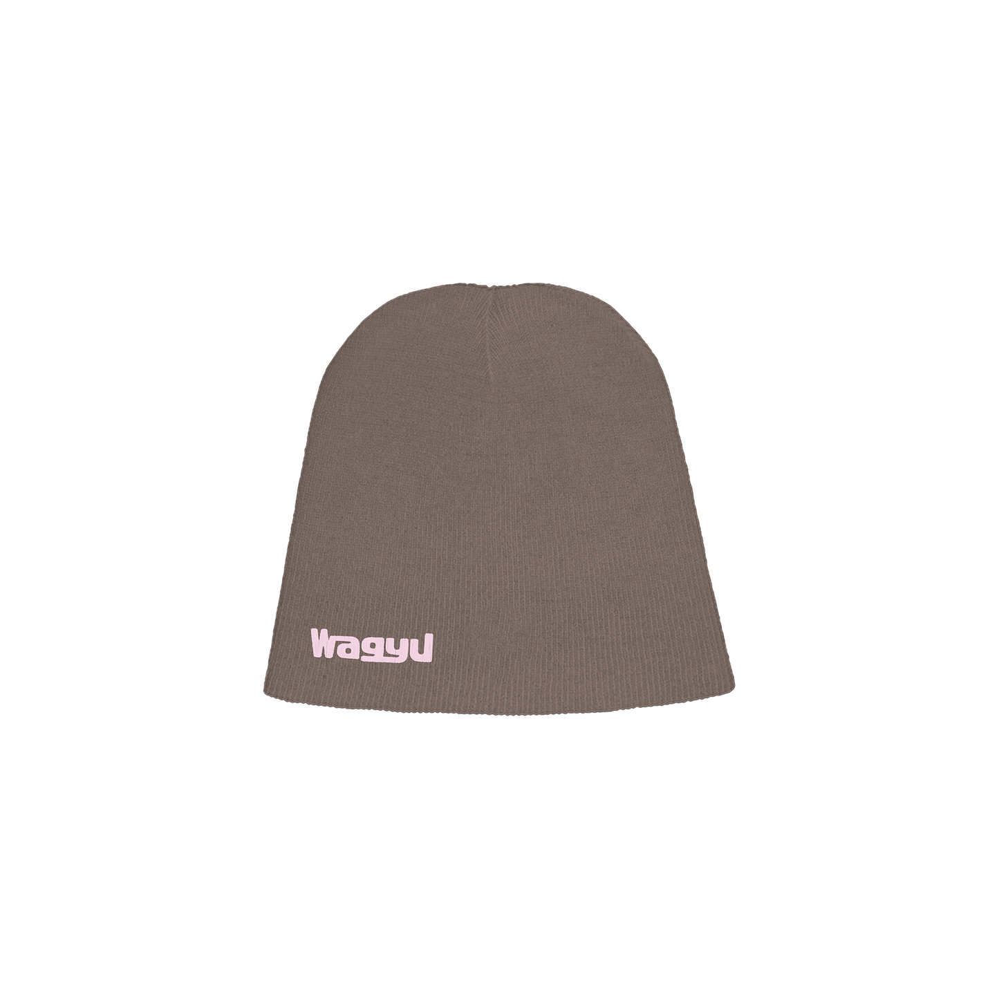 Mini Basic Logo Beanie Rust Brown