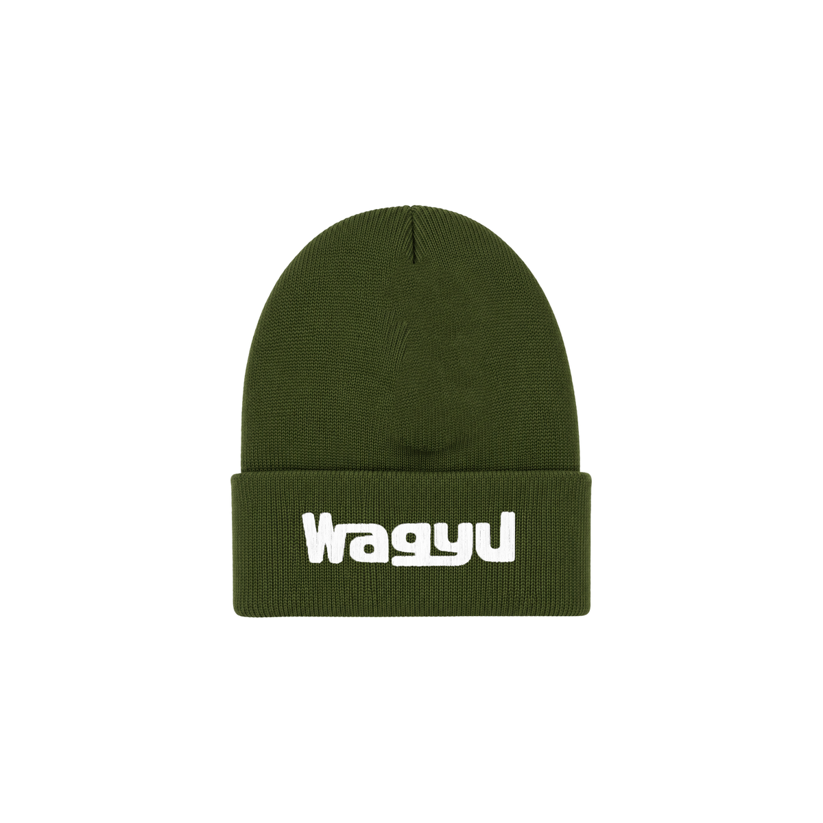 Basic Logo Beanie Army Green