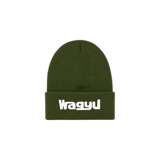 Basic Logo Beanie Army Green