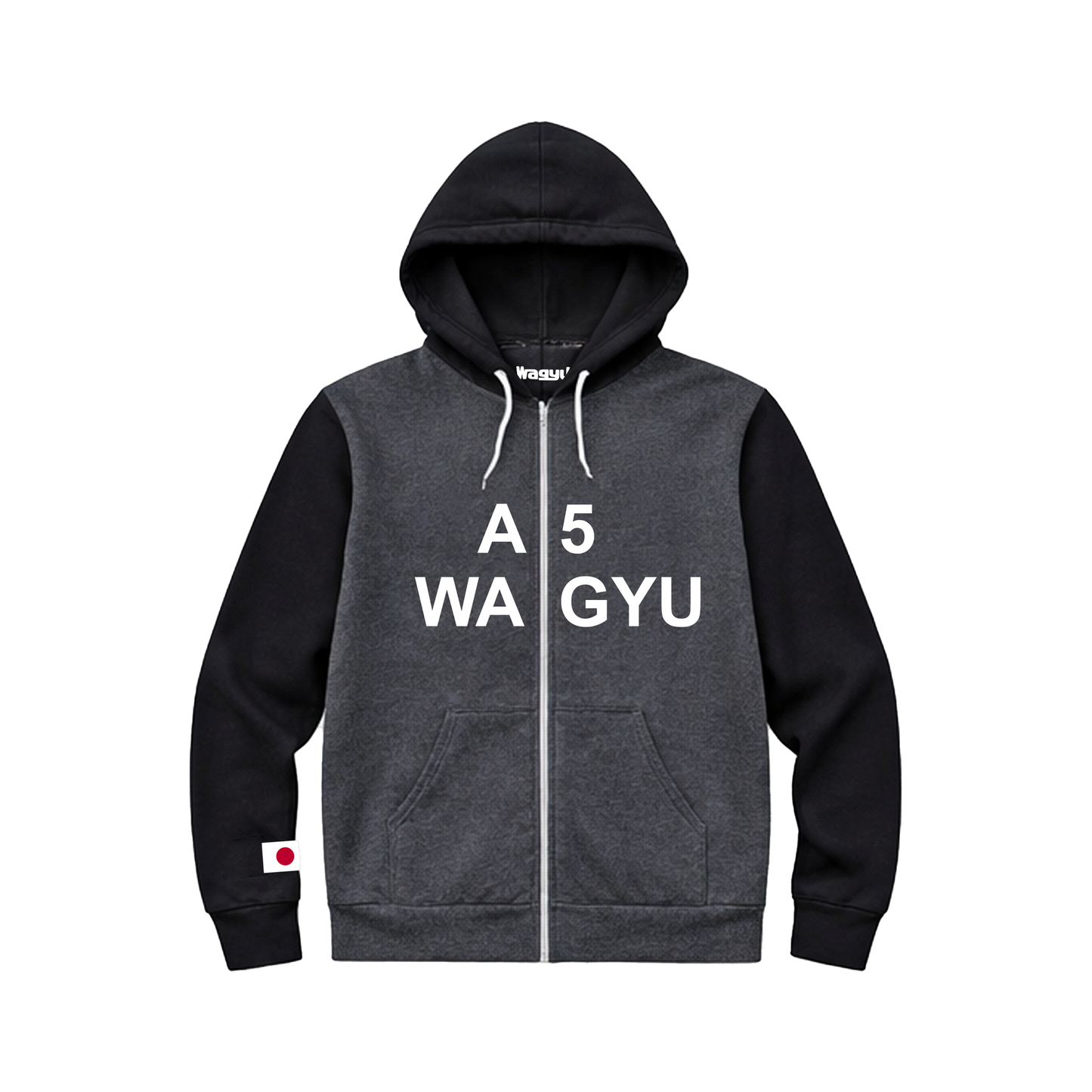A-5 Wagyu Zip Up Charcoal