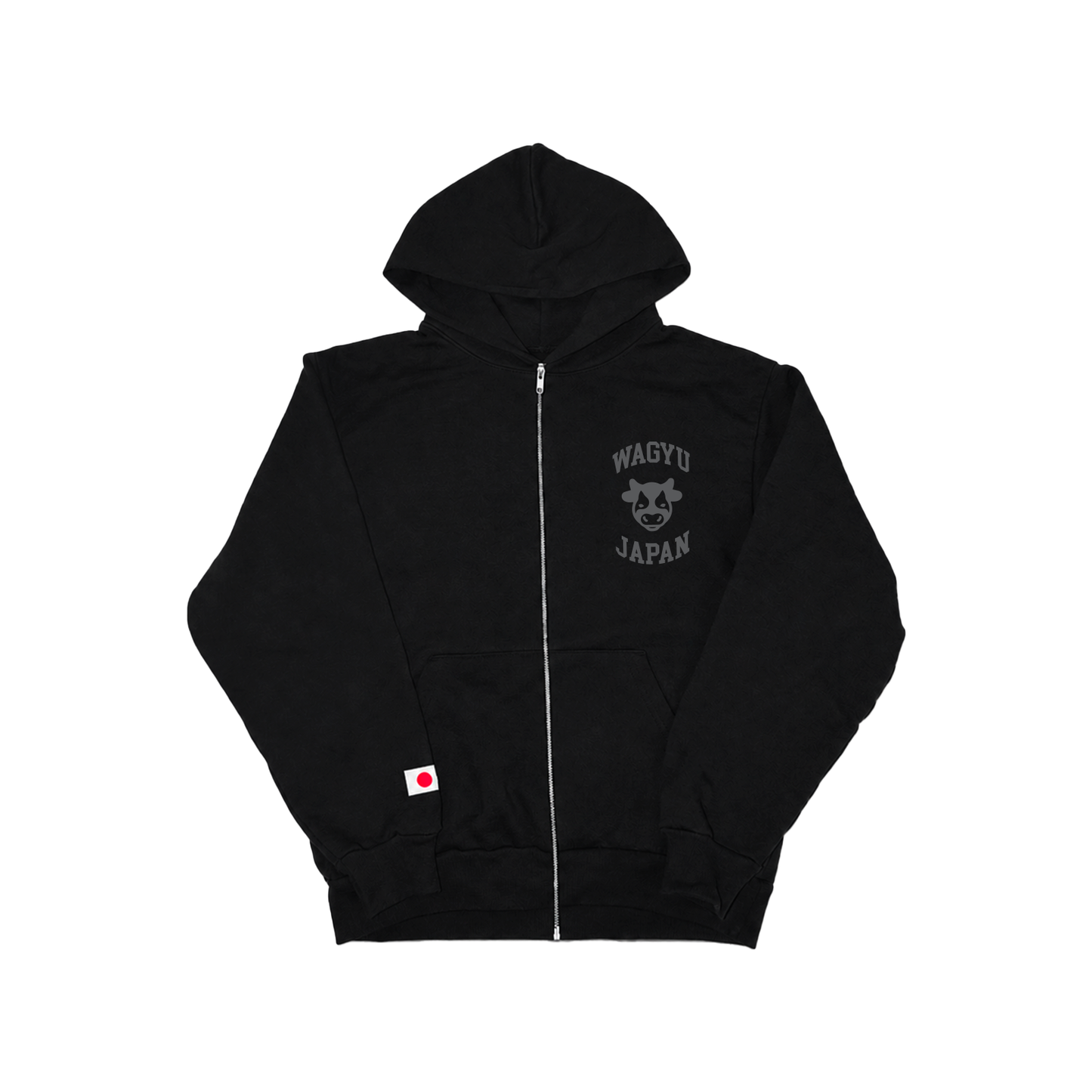 Basic Collegiate Logo Zip Up