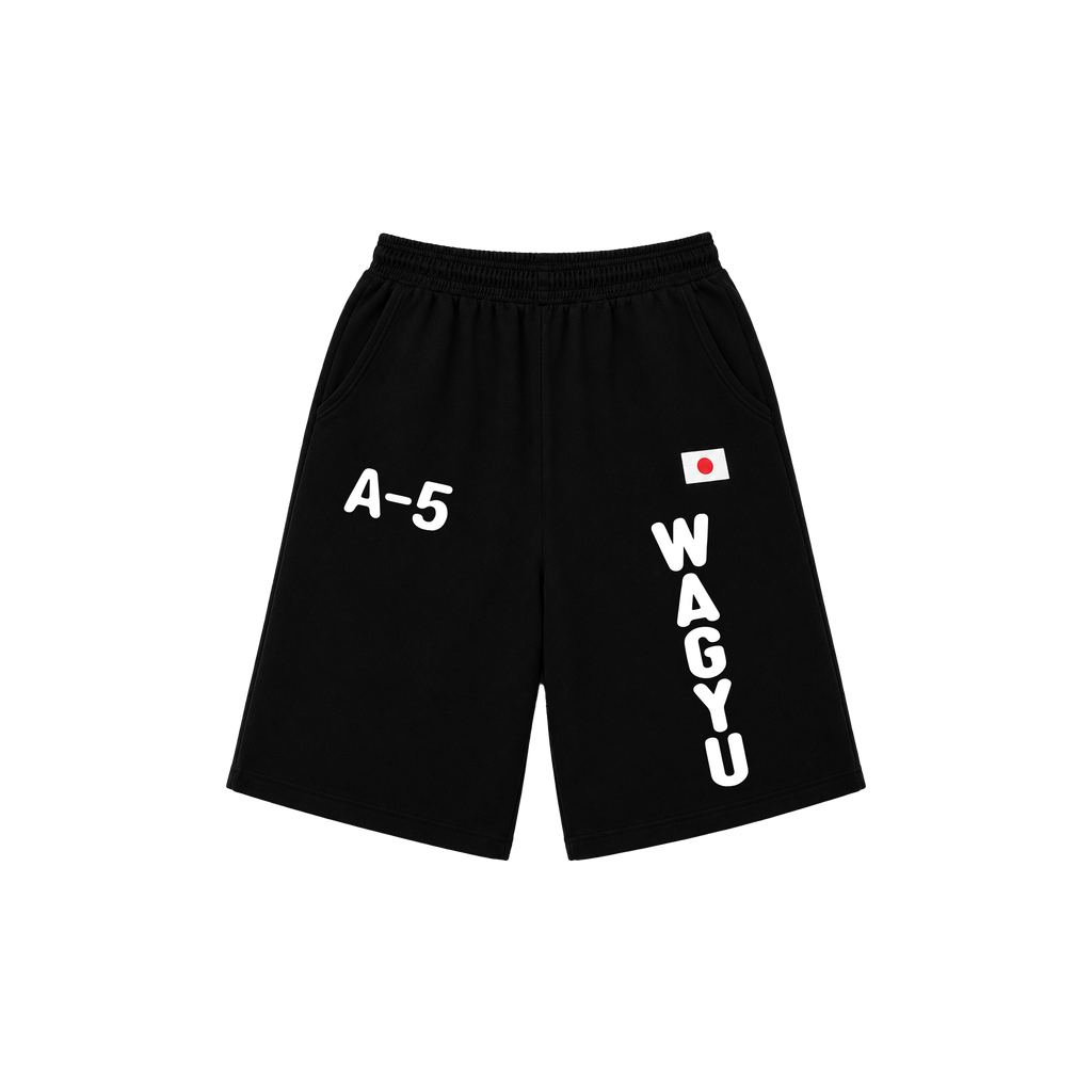 A-5 Long Shorts Black