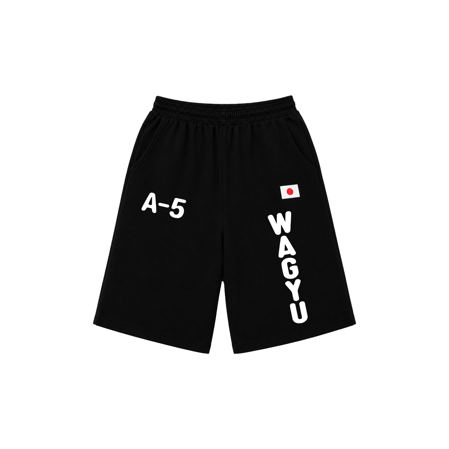 A-5 Long Shorts Black