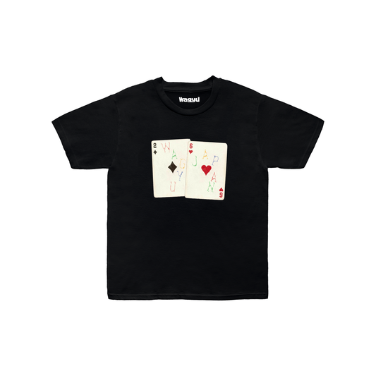 Cards Tee Black