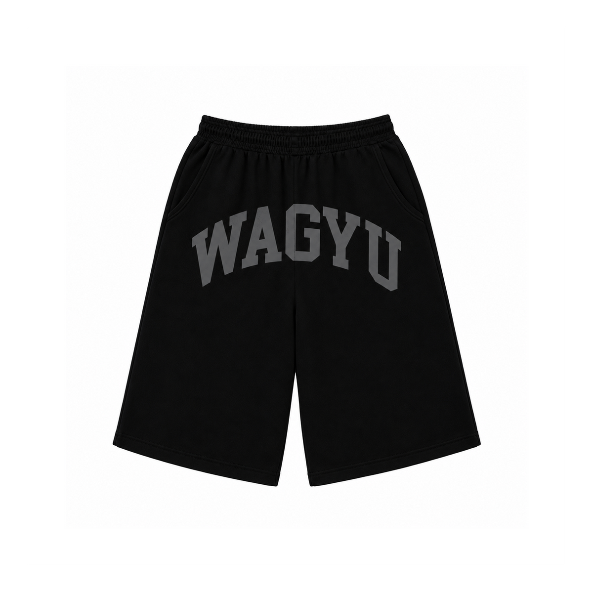 Arch Logo 3/4 Shorts Black