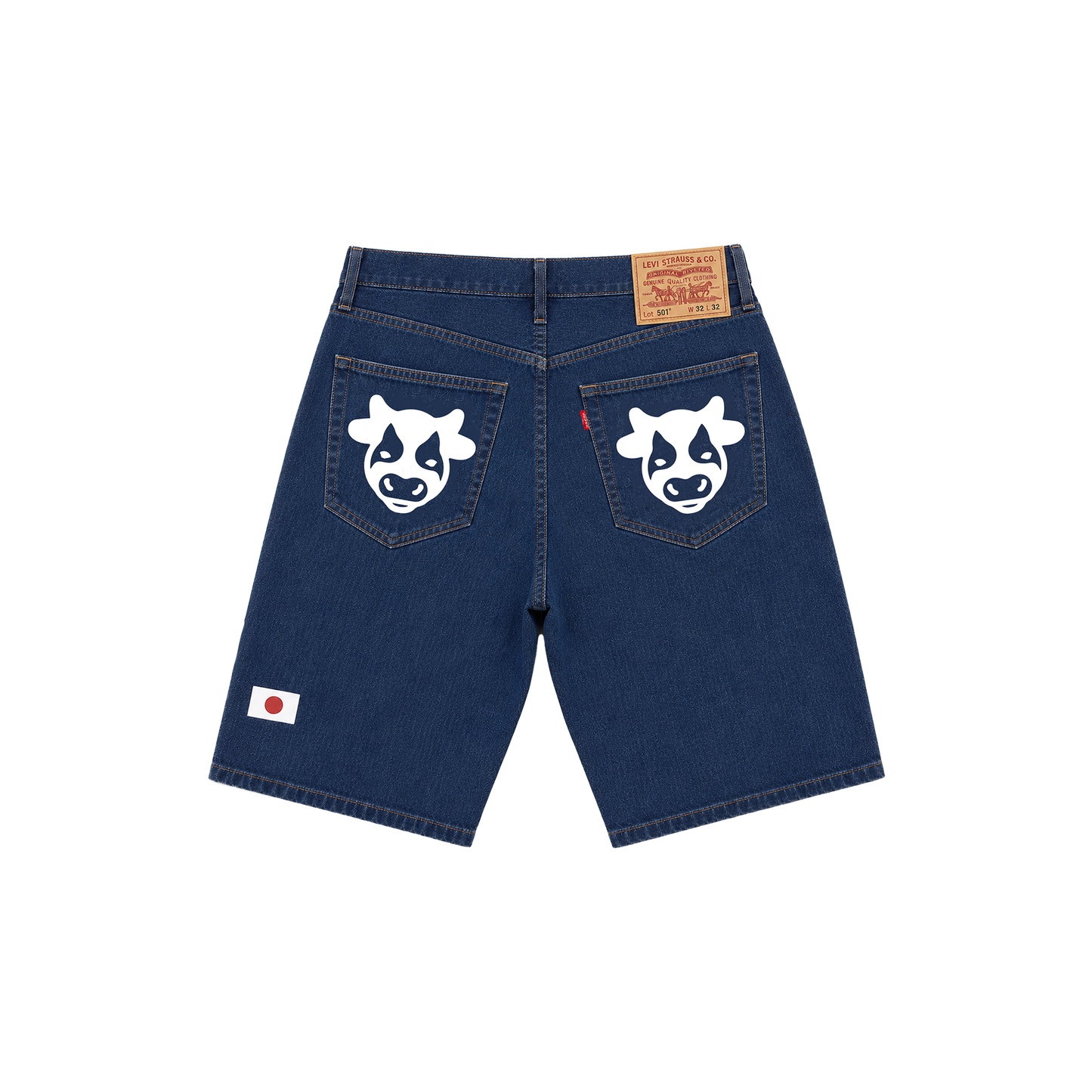 Indigo Denim Shorts