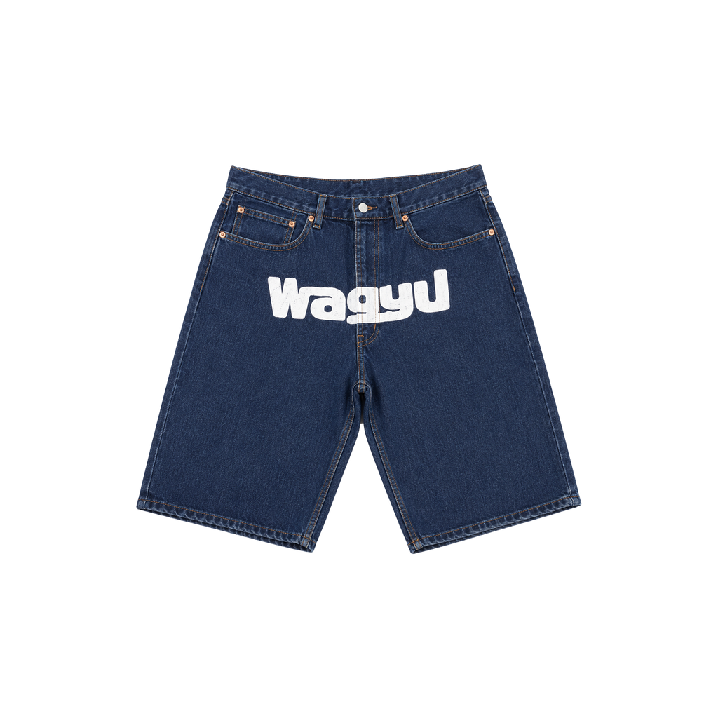 Indigo Denim Shorts