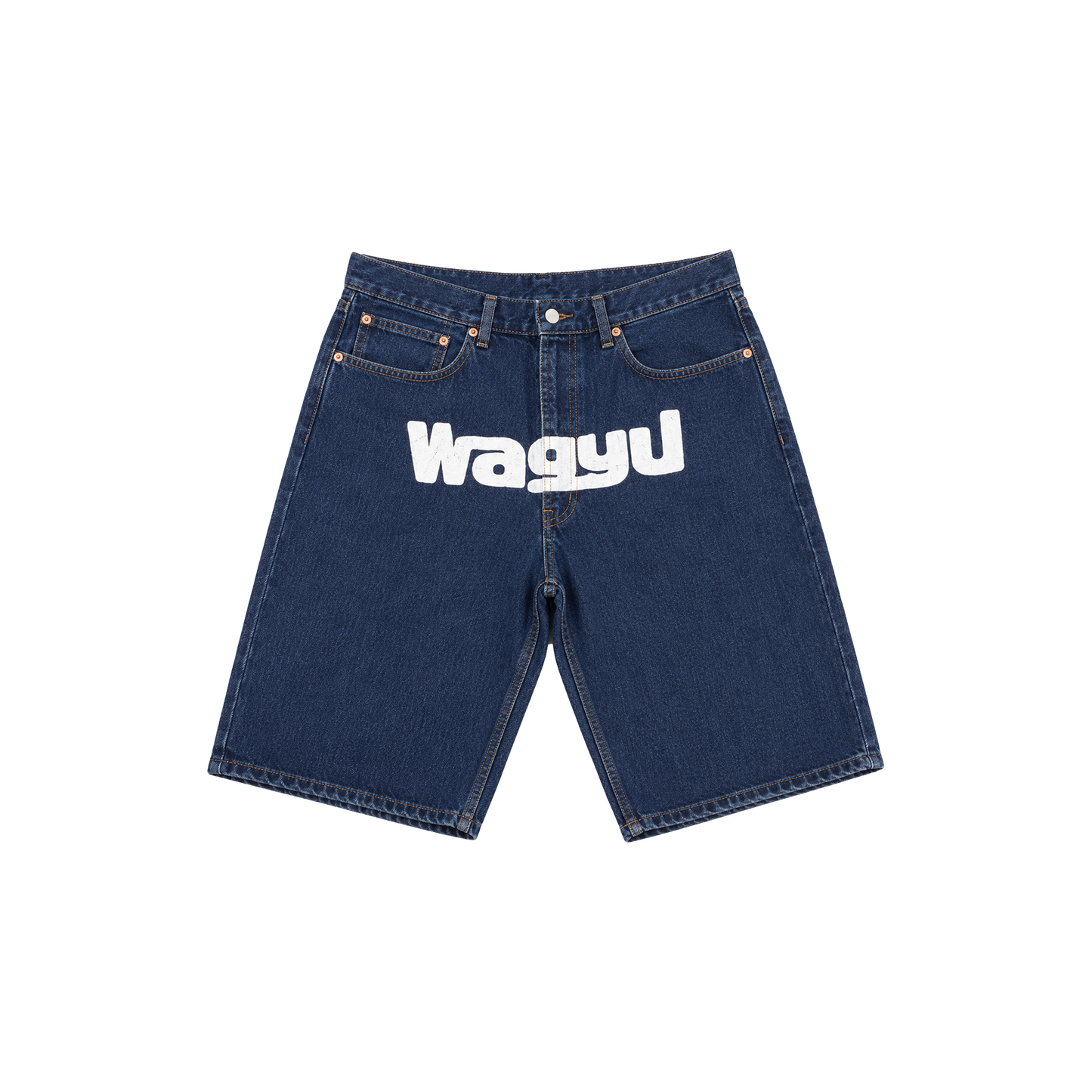 Indigo Denim Shorts
