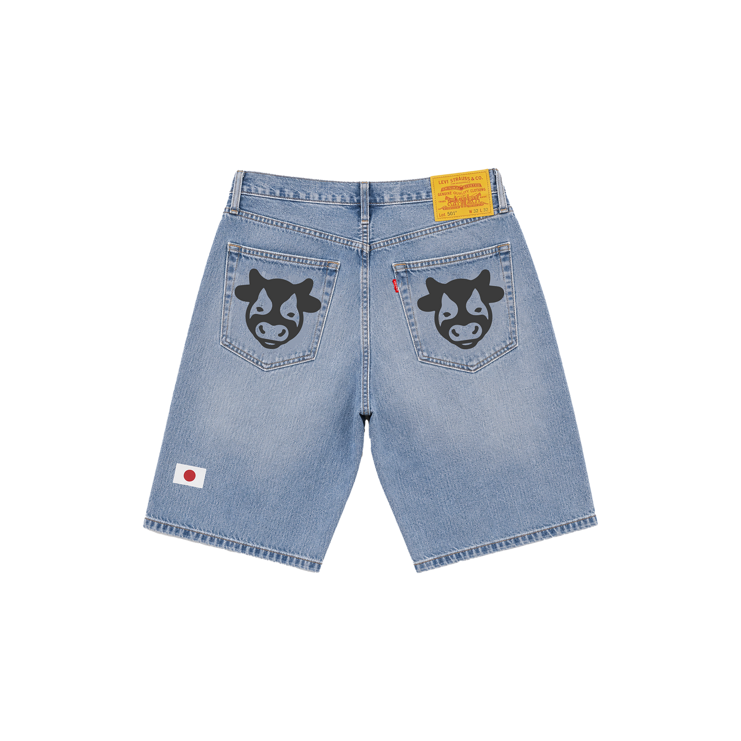 Blue Denim Shorts