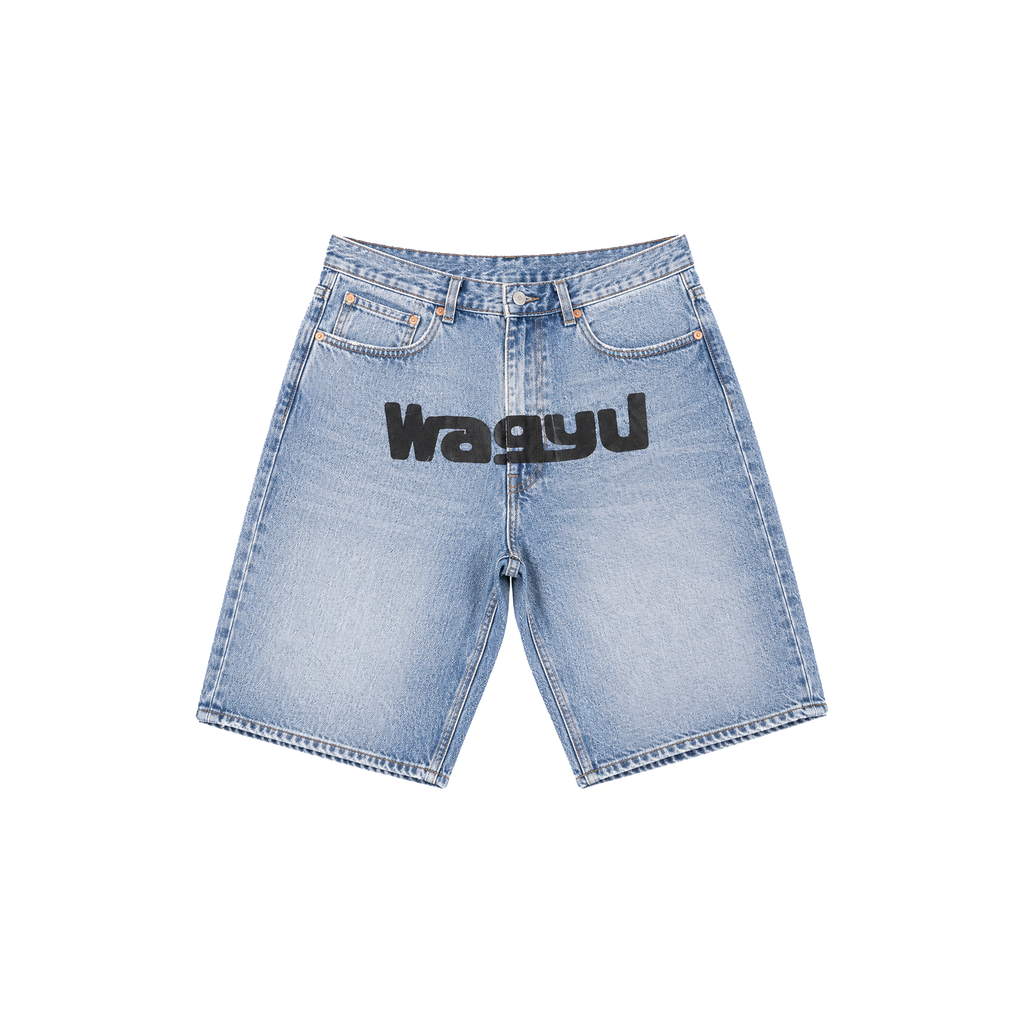 Blue Denim Shorts
