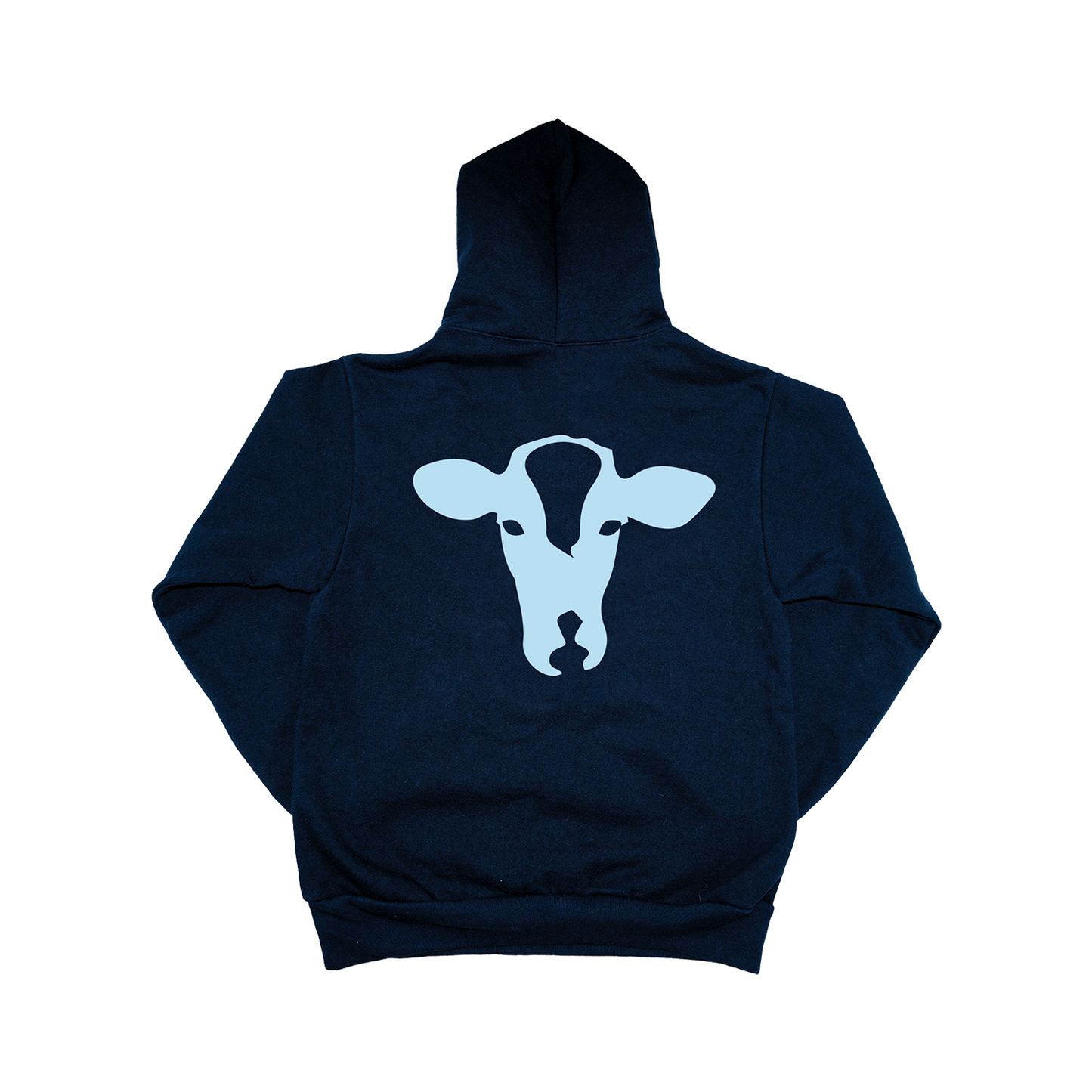 Navy Collegiate Logo 2.0 Zip-Up Hoodie