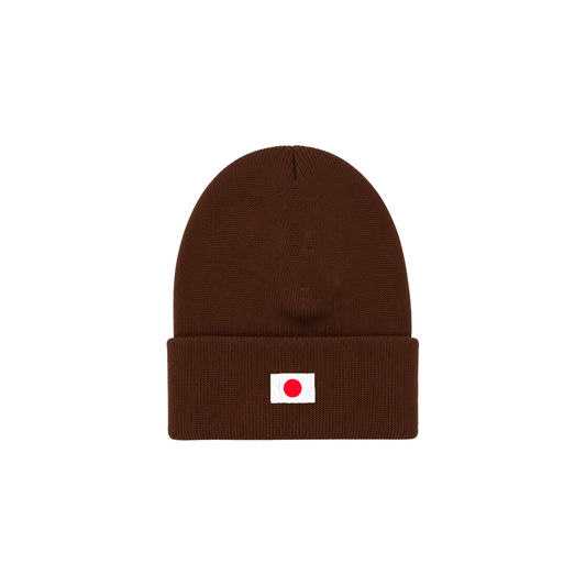Basic Logo Beanie Brown