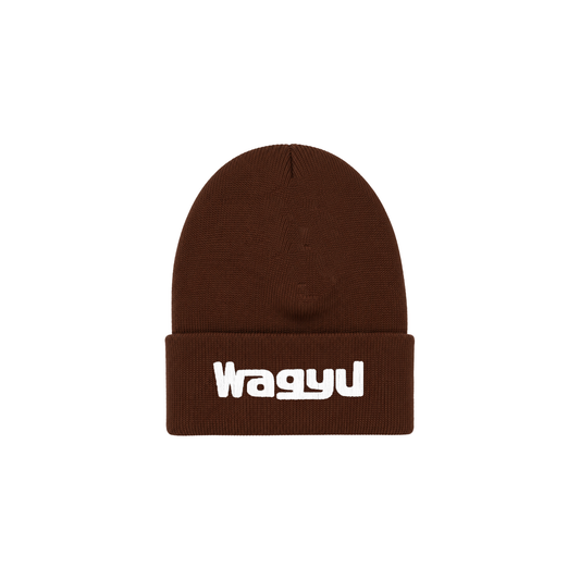 Basic Logo Beanie Brown
