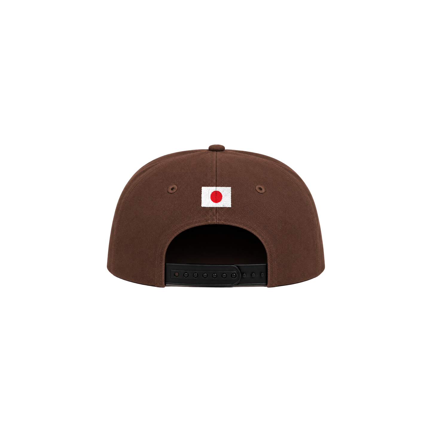 Baseball Sticker Cap Brown