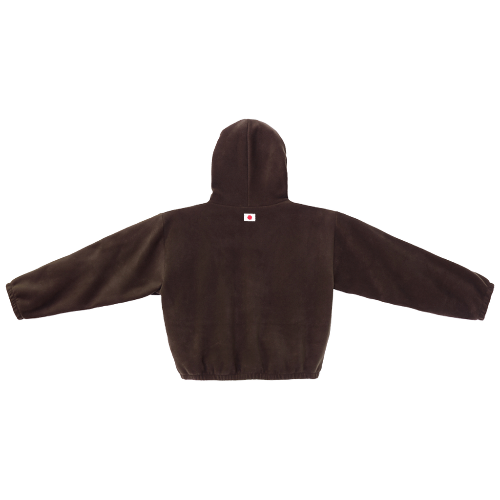 Polar Fleece Pullover Brown