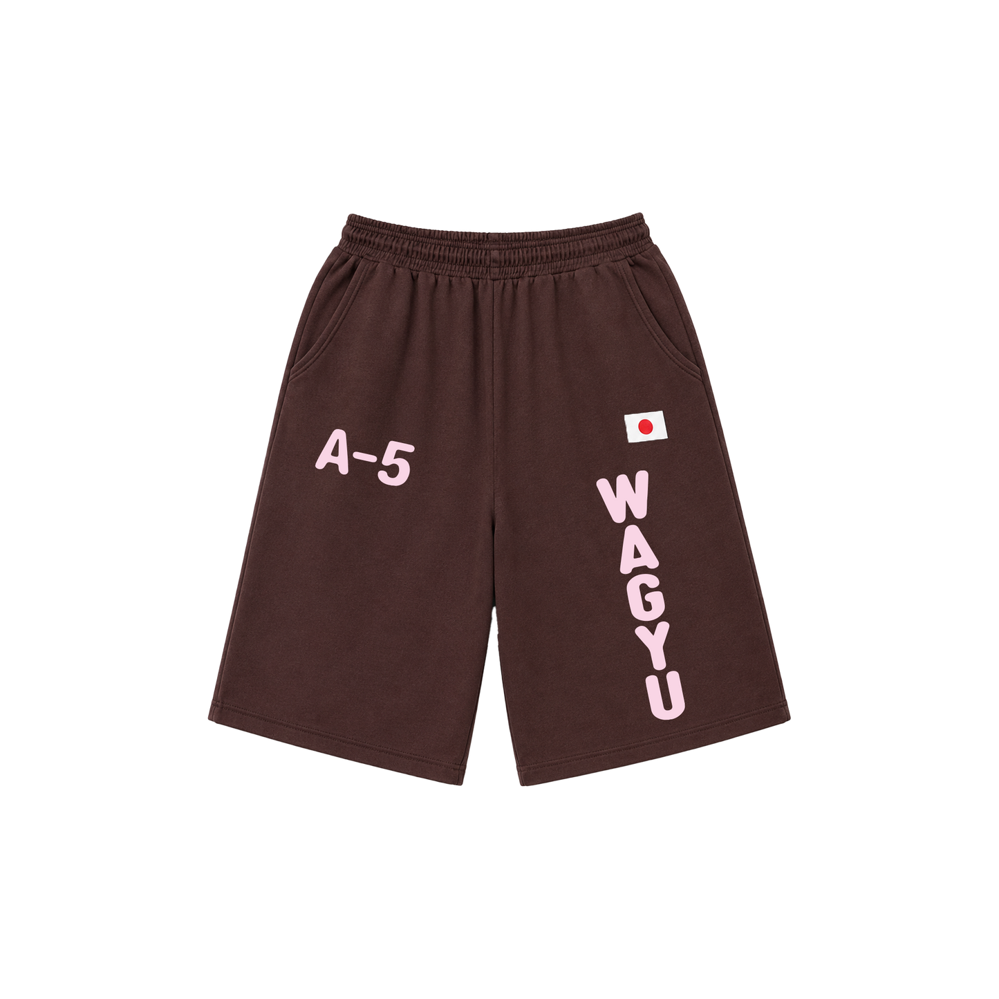 A-5 Long Shorts Brown