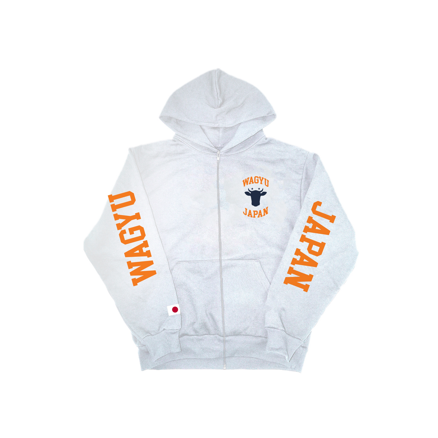 Collegiate 1.0 Zip Up Hoodie Ash