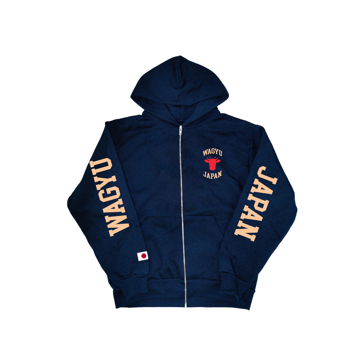 Collegiate 1.0 Zip Up Hoodie Navy