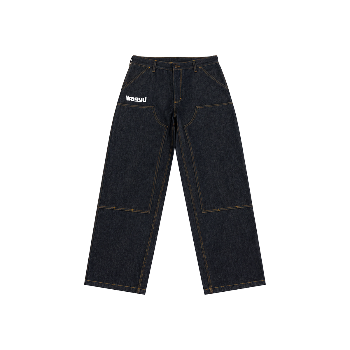 Denim Carpenter Pants