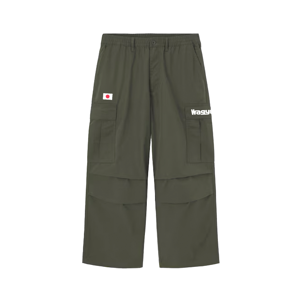 Basic Logo Cargo Pants Green