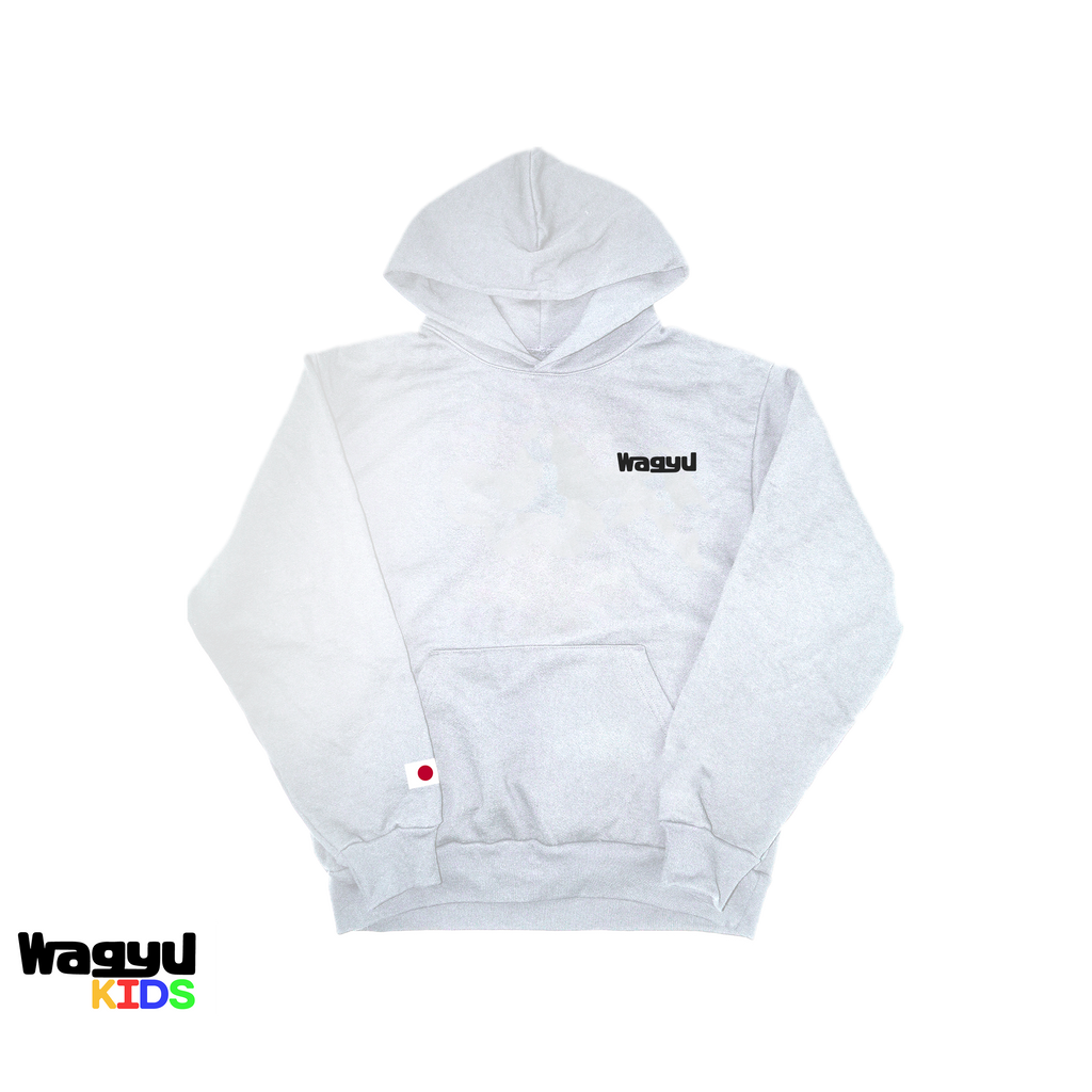 Kids Basic Logo Hoodie Ash
