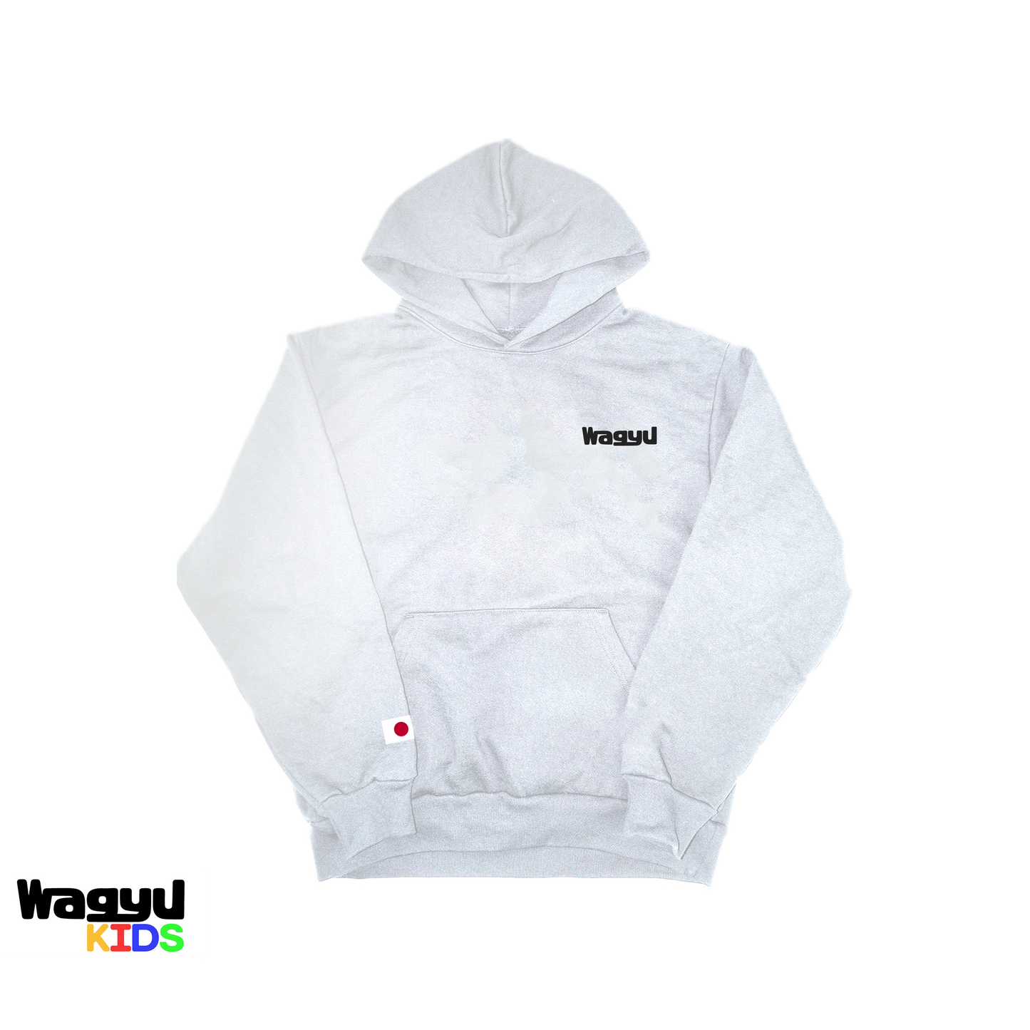 Kids Basic Logo Hoodie Ash