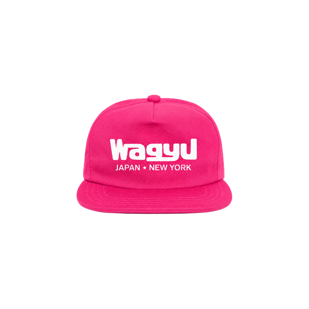 Pink JP.NY Logo Cap