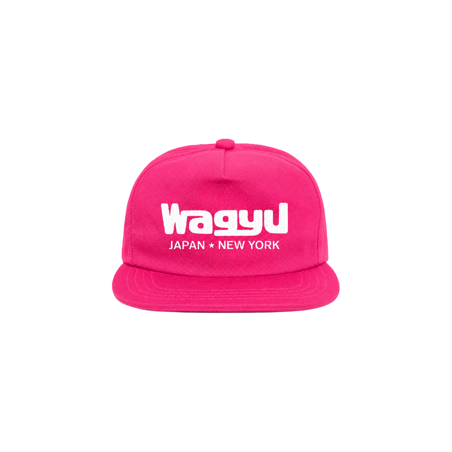 Pink JP.NY Logo Cap