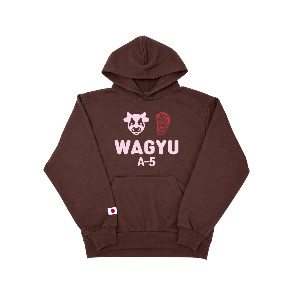 Wagyu A-5 Hoodie Brown