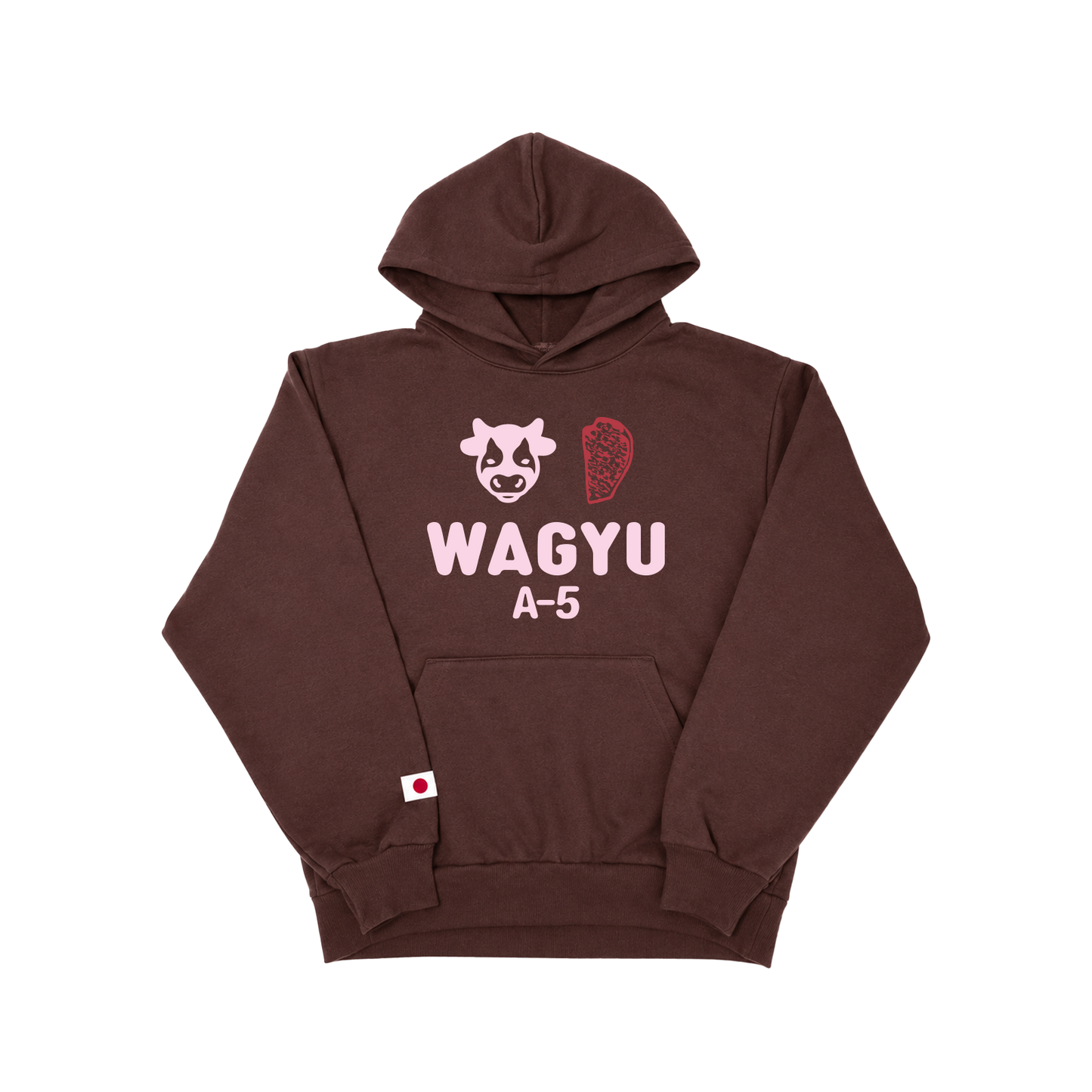 Wagyu A-5 Hoodie Brown