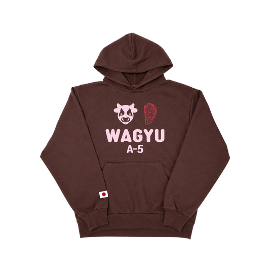 Wagyu A-5 Hoodie Brown