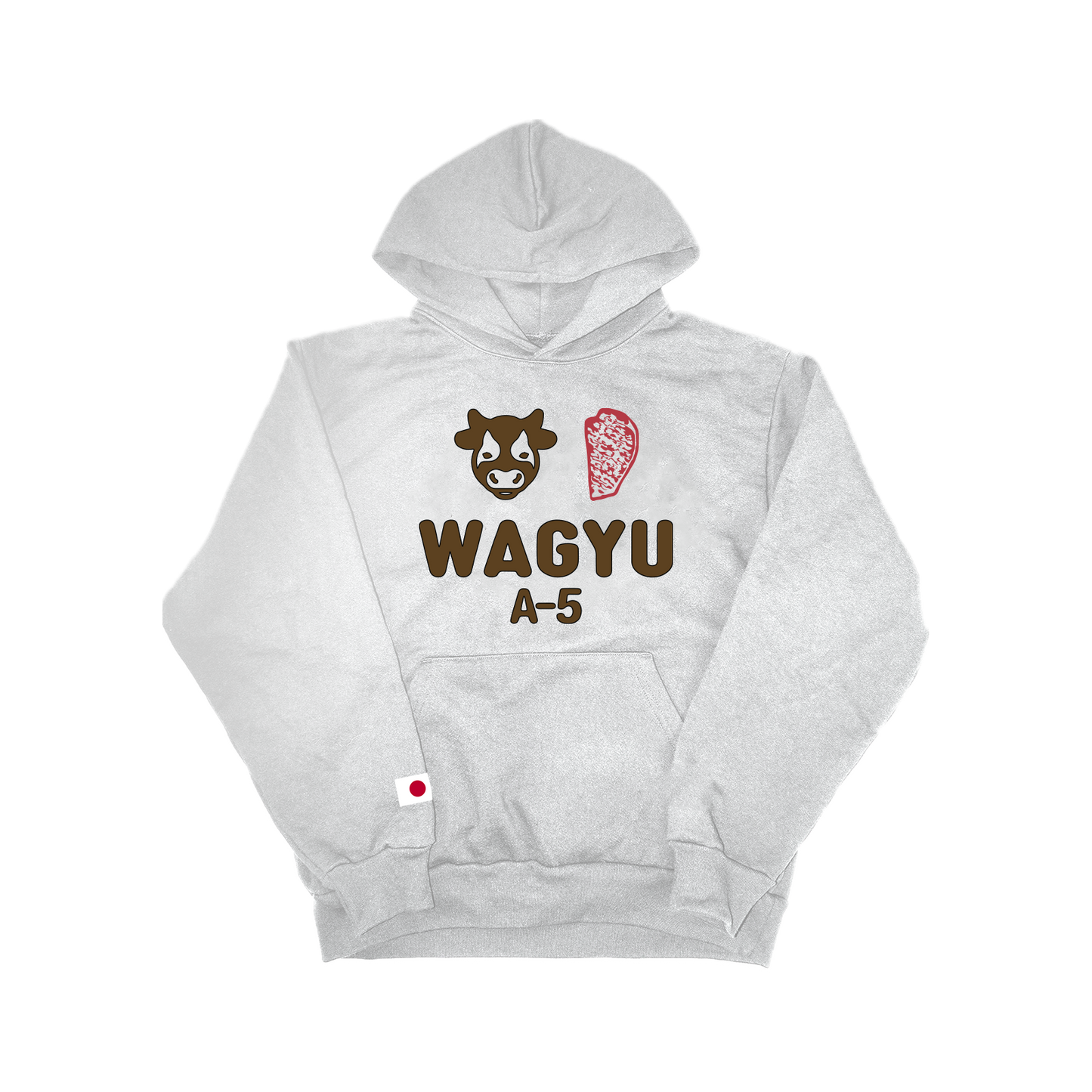 Wagyu A-5 Hoodie Ash