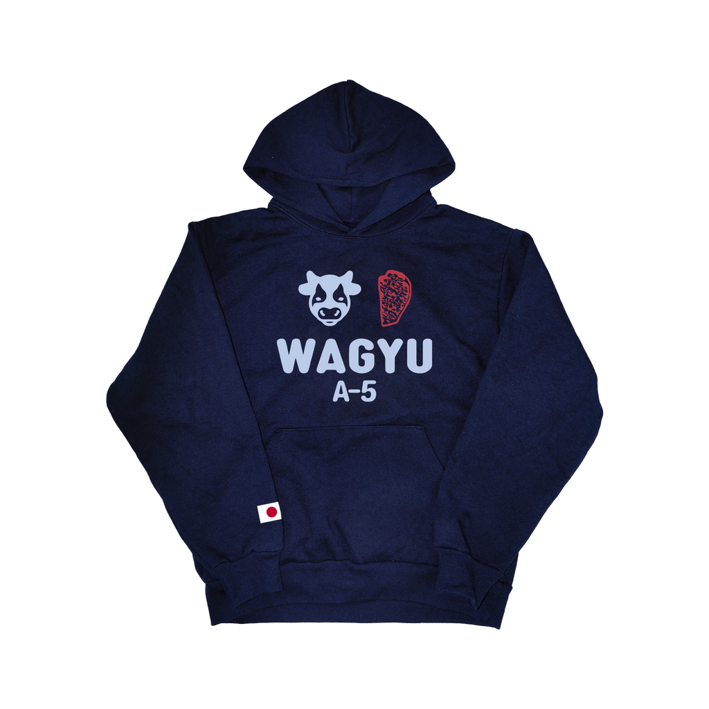 Wagyu A-5 Hoodie Navy