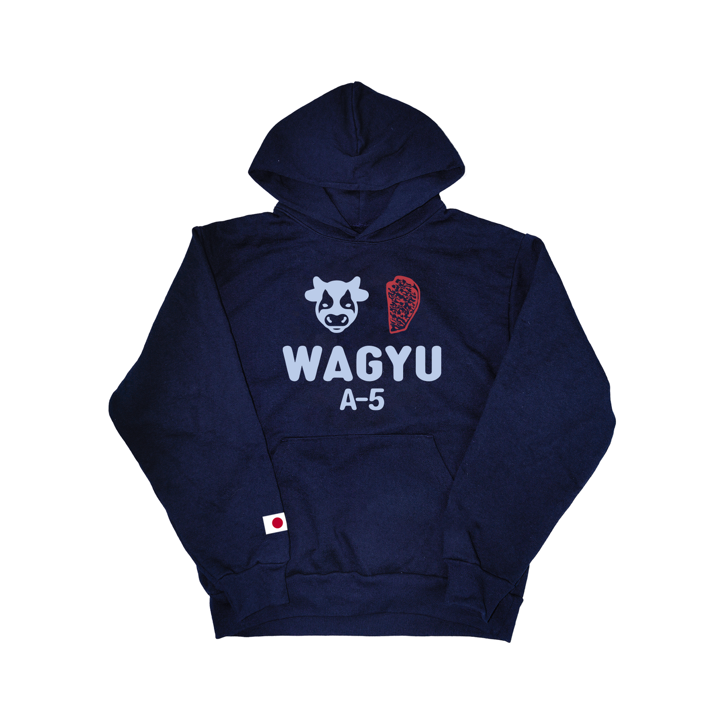 Wagyu A-5 Hoodie Navy