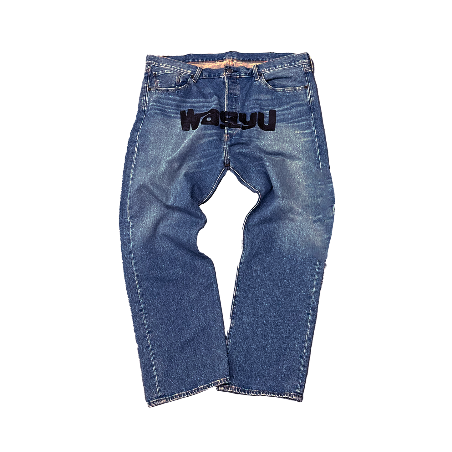 Light Wash Logo Denim
