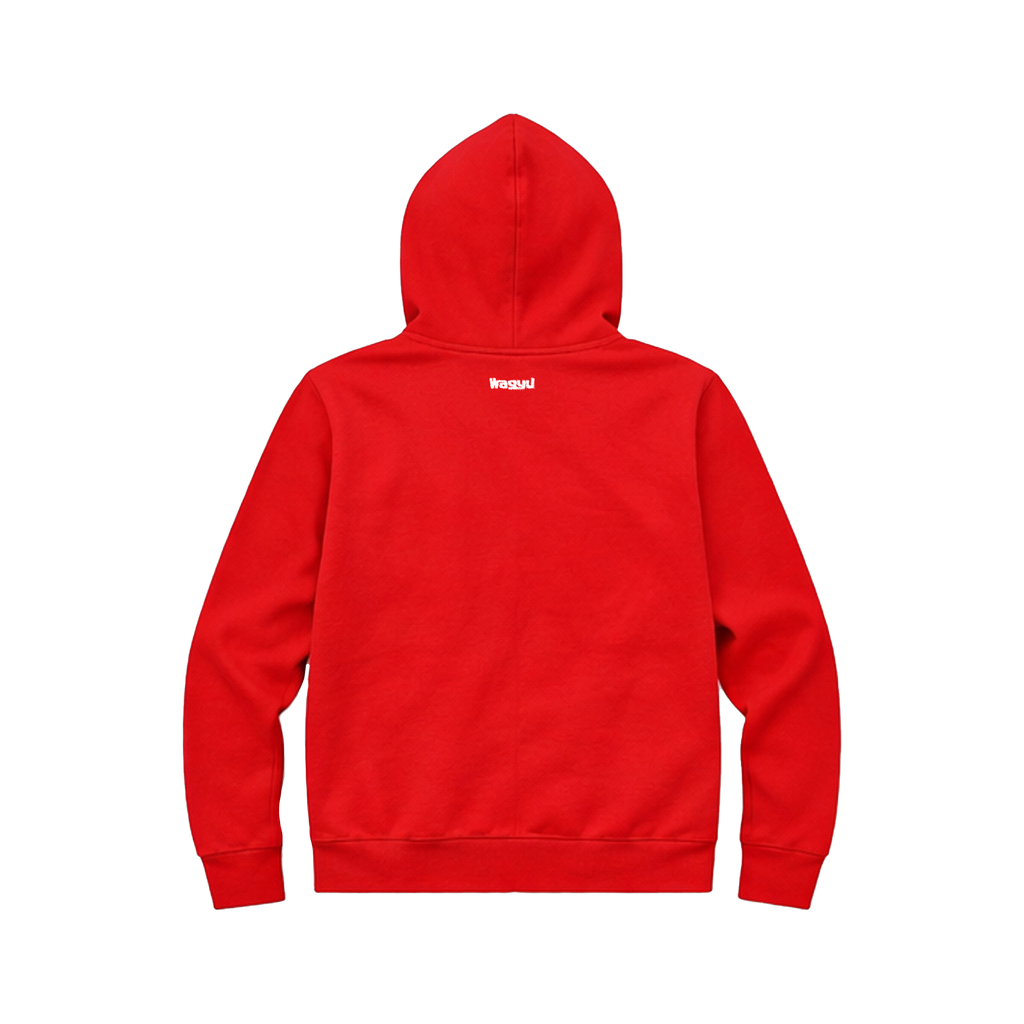 A-5 Wagyu Zip Up Red