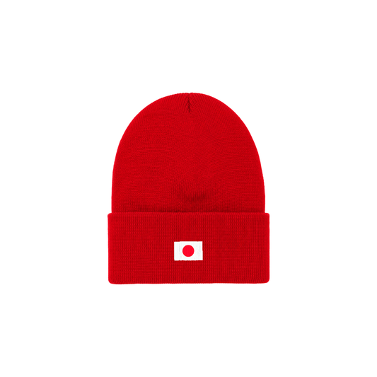 Basic Logo Beanie Red