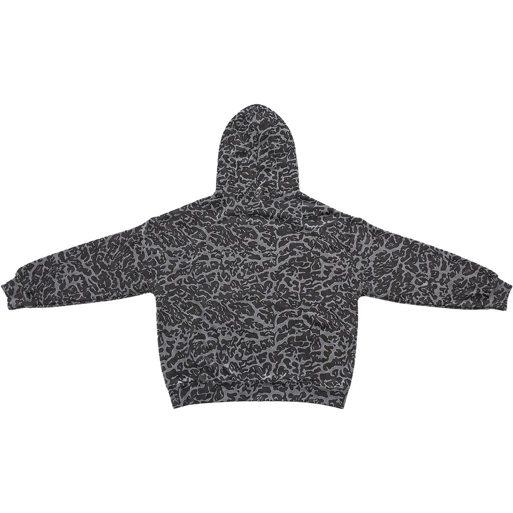 Wagyu & Caviar Camo Zip Up Black