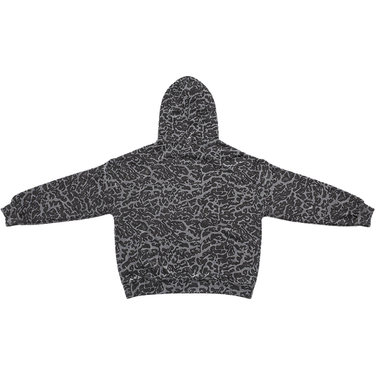 Wagyu & Caviar Camo Zip Up Black
