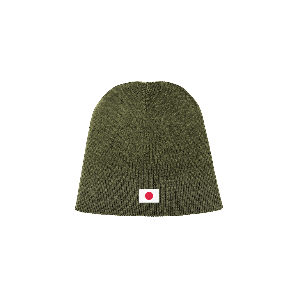 Aged* Basic Cow Beanie Sage