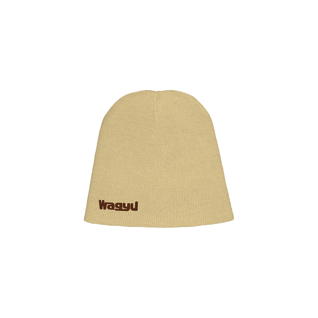 Mini Basic Logo Beanie Burnt Crème