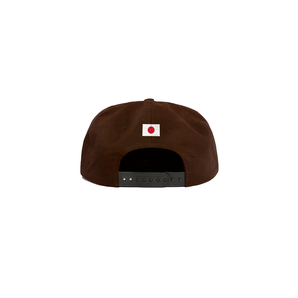 Sticker 6-Panel Cap Brown