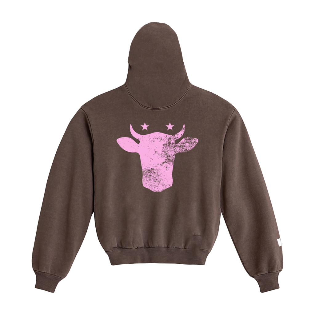 Vintage Collegiate Pullover Rust
 Brown