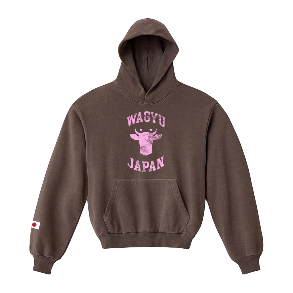 Vintage Collegiate Pullover Rust
 Brown