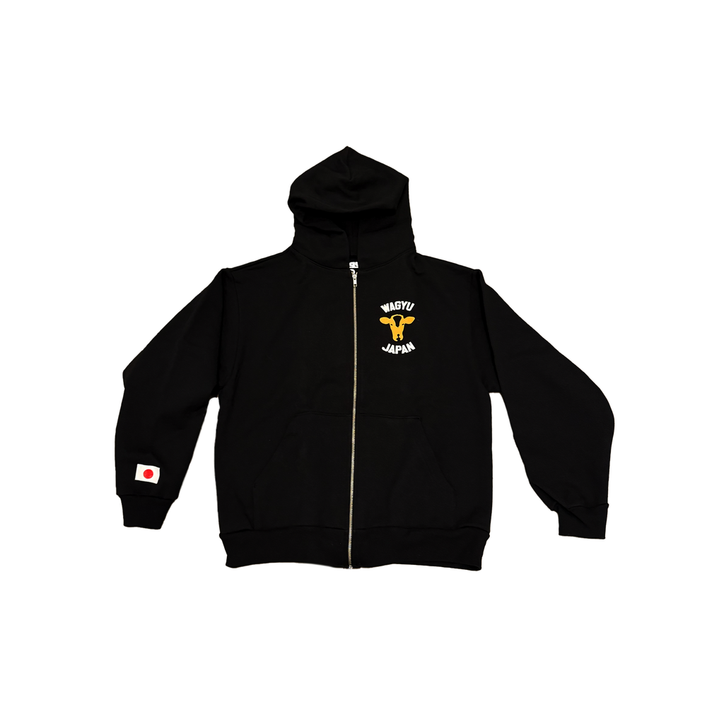 Black Collegiate Logo 2.0 Zip Up