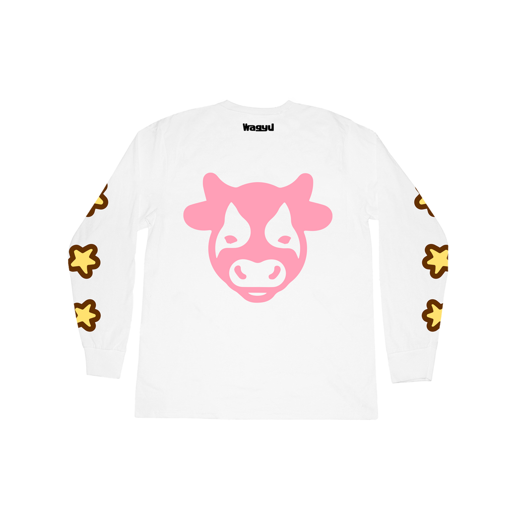 White Harajuku Longsleeve