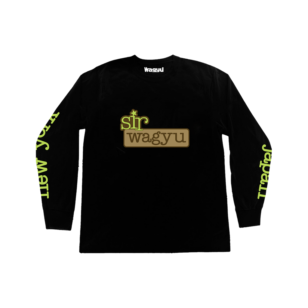Sir Wagyu Tee Black